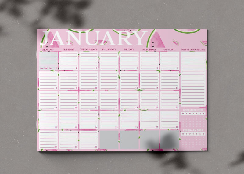 2024 Dear Diary Calendar