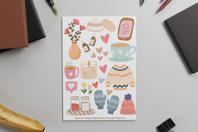 Stickers: Cozy Vibes