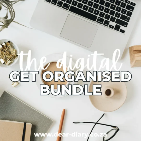 Digital Get Organised Bundle
