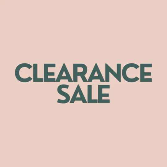 Clearance Sale